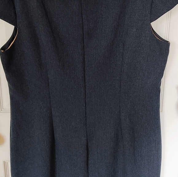 Connected Apparel Navy mix Dress - Picture 2 of 4